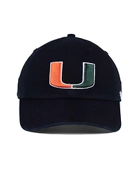 47 Brand Men's Miami Hurricanes Clean Up Adjustable Hat