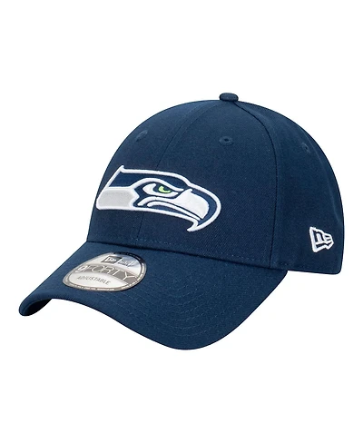 New Era Men's College Navy Seattle Seahawks Core Team 9FORTY Adjustable Hat
