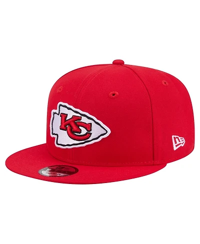 New Era Men's Red Kansas City Chiefs 9FIFTY Snapback Hat