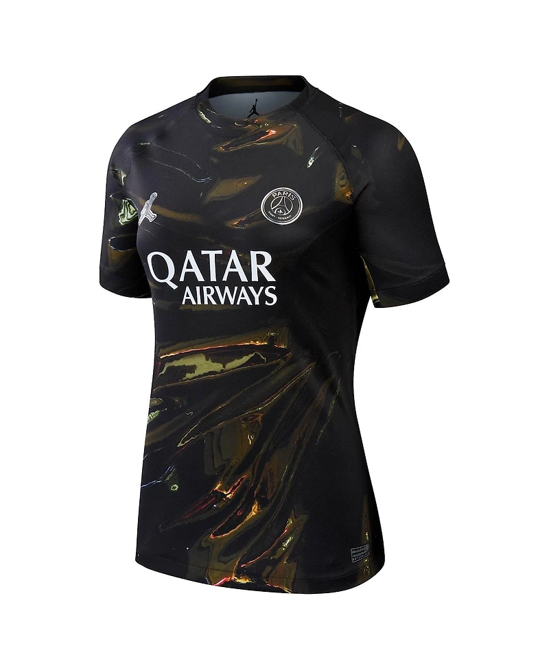 Jordan Women's Black Paris Saint-Germain 2025/26 Fifth Stadium Replica Jersey