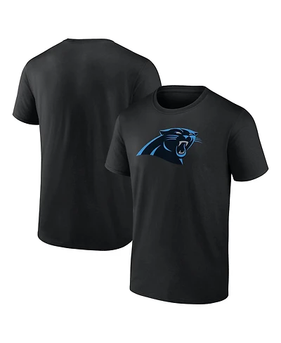 Logo Athletic Men's Black Carolina Panthers Primary T-Shirt