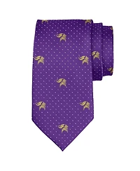 J. Palmer Men's Minnesota Vikings Game Day Polka Dot Tie