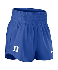 Nike Women's Royal Duke Blue Devils Performance One Dri-fit High-Rise Shorts