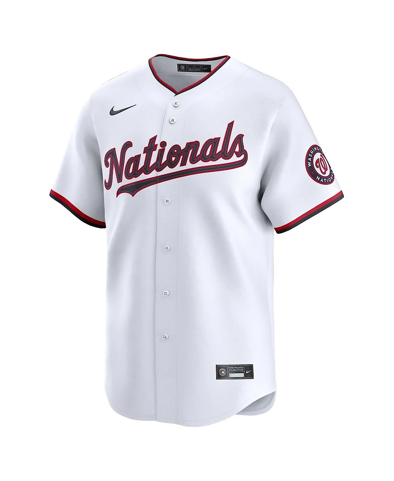 Nike Men's James Wood White Washington Nationals Home Limited Player Jersey