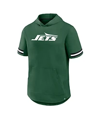 Fanatics Men's Green New York Jets Optimal Play Short Sleeve Hooded T-Shirt