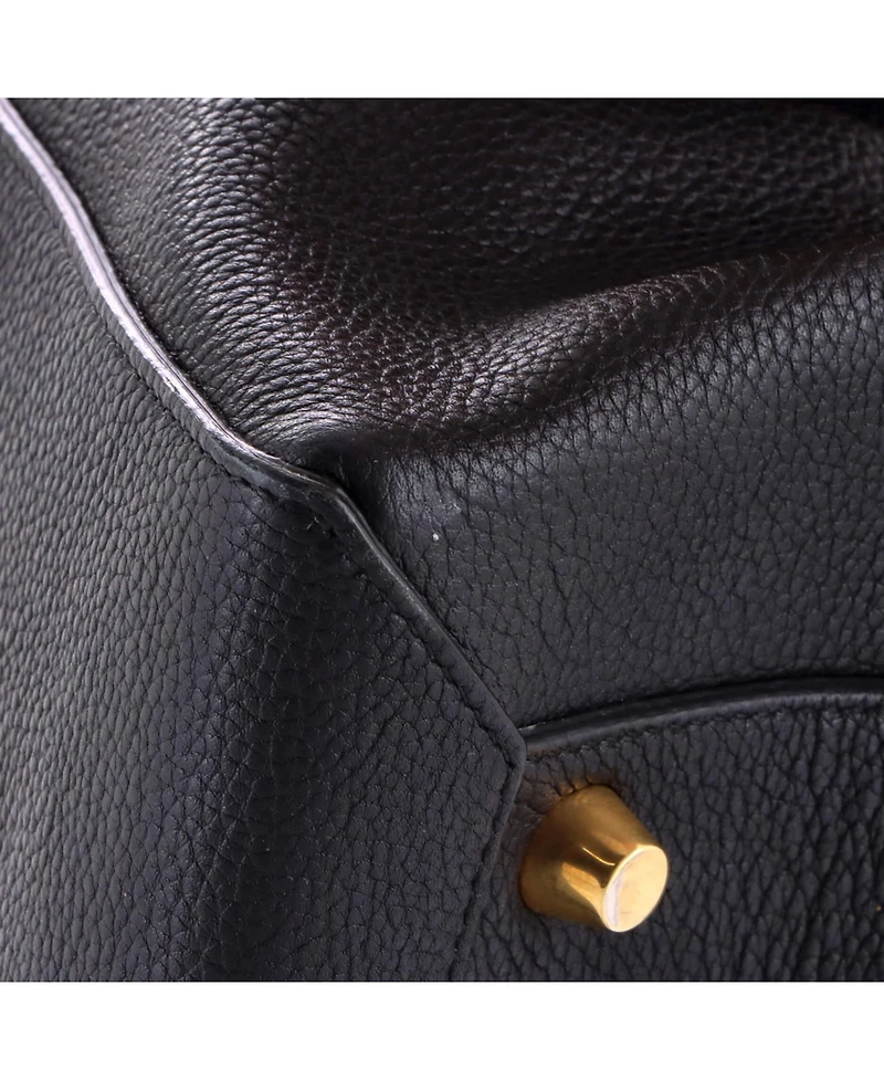 Pre-Owned Celine Mini Belt Bag Textured Leather