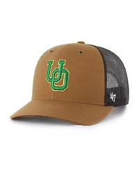 '47 Brand X Carhartt Men's and Women's Brown Oregon Ducks Trucker Adjustable Hat