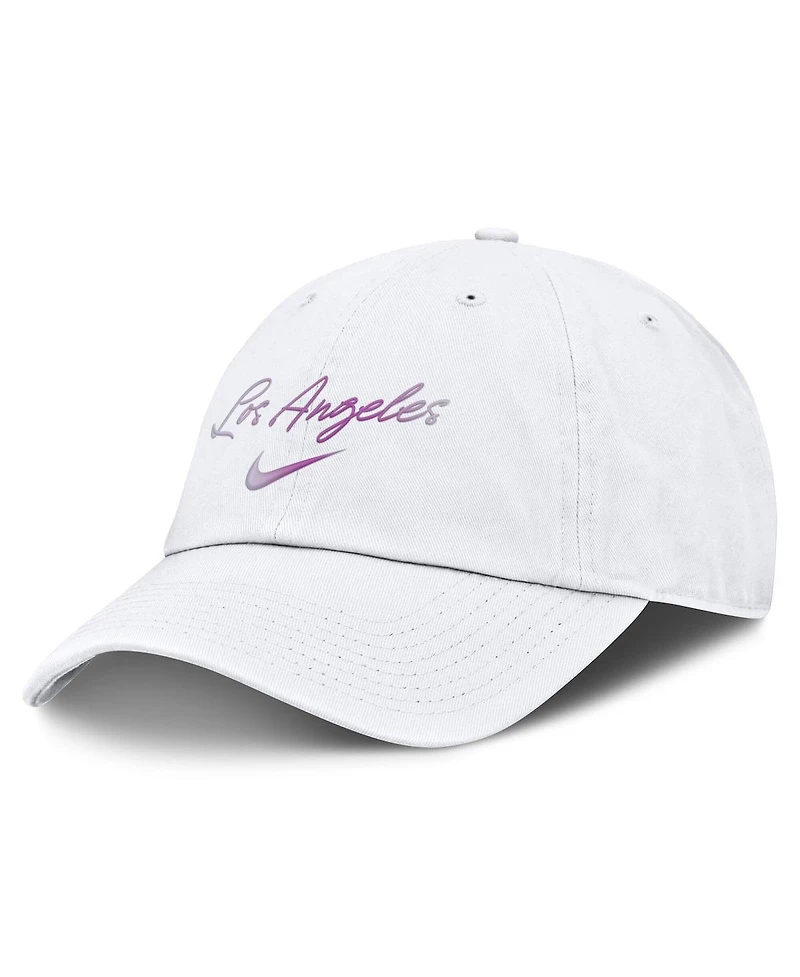 Nike Women's White Los Angeles Dodgers Mother's Day Club Adjustable Hat