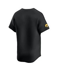 Nike Men's Black Iowa Hawkeyes Home Limited Baseball Jersey