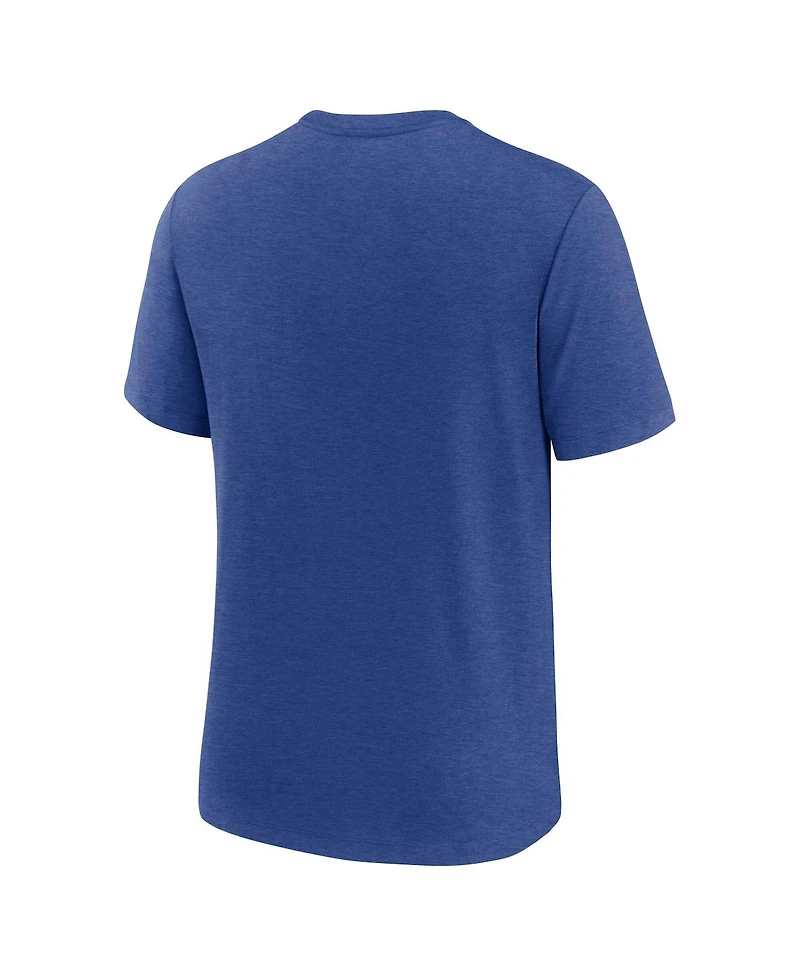 Nike Men's Royal New York Giants The City Never Sleeps Tri-Blend T-Shirt