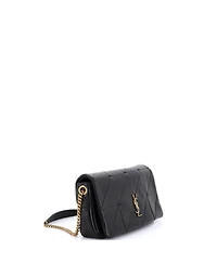 Pre-Owned Saint Laurent Medium Jamie Flap Bag Quilted Leather