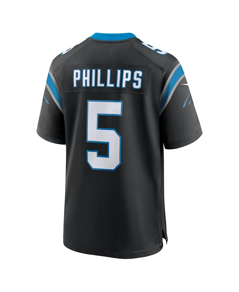 Nike Men's Jaelan Phillips Black Carolina Panthers Game Jersey