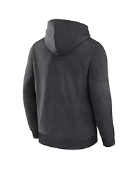 Logo Athletic Men's Heather Charcoal New York Giants Primary Hoodie