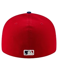 New Era Men's Red Philadelphia Phillies 2026 All-Star Game Authentic Collection Side Patch Low Profile 59FIFTY Fitted Hat