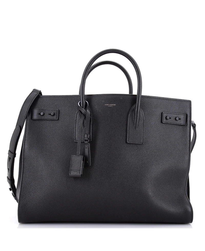 Pre-Owned Saint Laurent Large Sac de Jour Souple Bag Leather