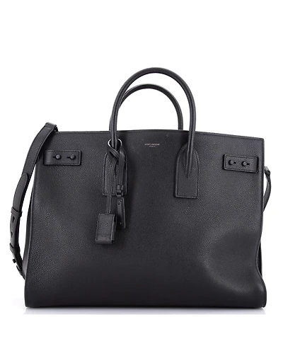 Pre-Owned Saint Laurent Large Sac de Jour Souple Bag Leather