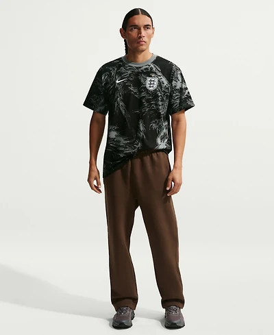 Nike Men's Gray England National Team Allover Print T-Shirt