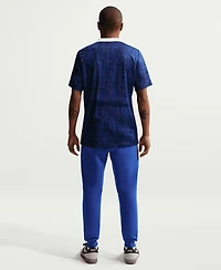 Nike Men's Blue France National Team Tech Fleece Joggers