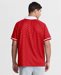 Fanatics Men's Red/White Kansas City Chiefs Homerun Raglan V-Neck Polo Shirt