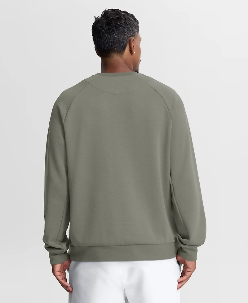 Nike Men's Olive New York Yankees Statement Primary Raglan Dri-fit Sweatshirt