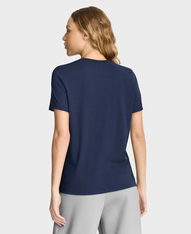 Nike Women's Navy Milwaukee Brewers Authentic Collection Early Work Tri-Blend Dri-fit T-Shirt