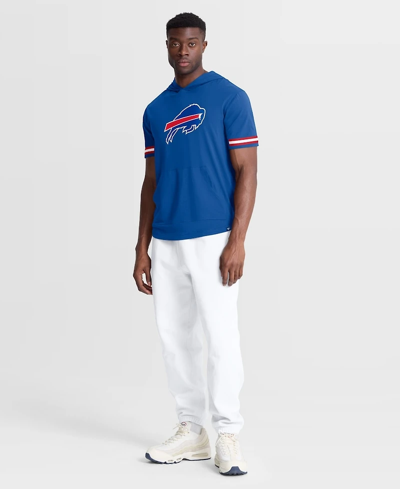 Fanatics Men's Royal Buffalo Bills Optimal Play Short Sleeve Hooded T-Shirt
