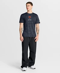 Nike Men's Navy Chicago Bears Velocity Ball Carrier Dri-fit T-Shirt