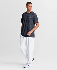 Nike Men's Navy Chicago Bears Big Tall Sideline Velocity Dri-fit T-Shirt