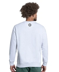 Starter Men's Ash Pittsburgh Steelers Faceoff Fleece Sweatshirt