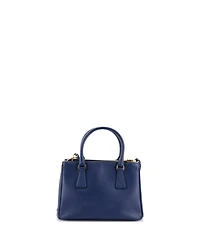 Pre-Owned Prada Galleria Double Zip Tote Saffiano Leather