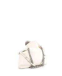 Pre-Owned Givenchy Medium Voyou Chain Shoulder Bag Leather