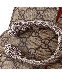 Pre-Owned Gucci Medium Dionysus Bag Blooms Print Gg Coated Canvas