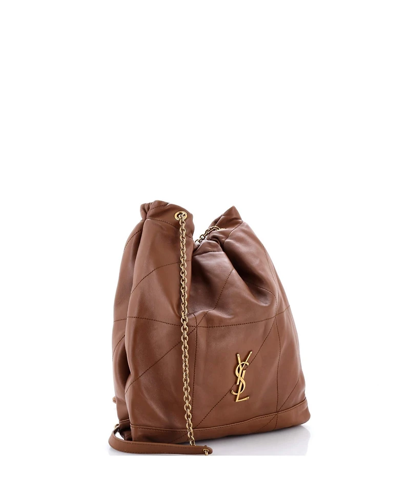 Pre-Owned Saint Laurent Jamie 4.3 Pochon Shoulder Bag Quilted Leather