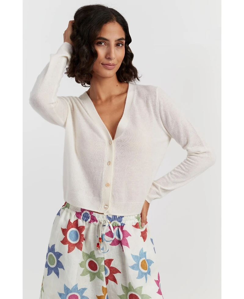 Chinti & Parker Women's Air Pure Cashmere Cardigan