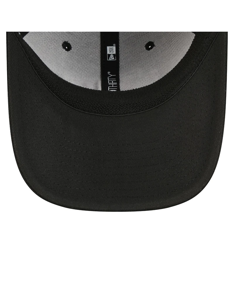New Era Men's Black Kansas City Chiefs Core Team 39THIRTY Flex Hat