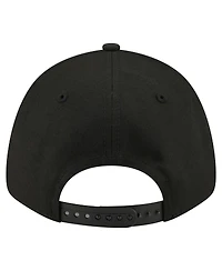 New Era Men's Black New York Giants Core Team 9FORTY Adjustable Hat