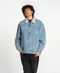 The Wild Collective Men's and Women's Denim New York Liberty Conductor Full-Zip Jacket