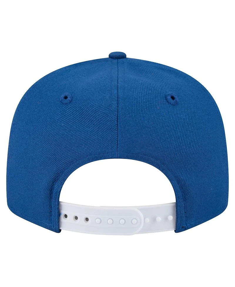 New Era Men's Royal Indianapolis Colts Core Team Script 9FIFTY Snapback Hat