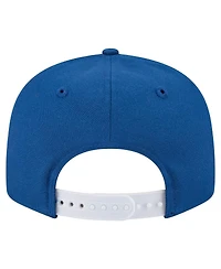 New Era Men's Royal Indianapolis Colts Core Team Script 9FIFTY Snapback Hat
