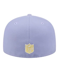 New Era Men's Light Purple Chicago Bears Lavender Bloom 59FIFTY Fitted Hat