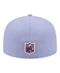 New Era Men's Light Purple Seattle Seahawks Lavender Bloom 59FIFTY Fitted Hat