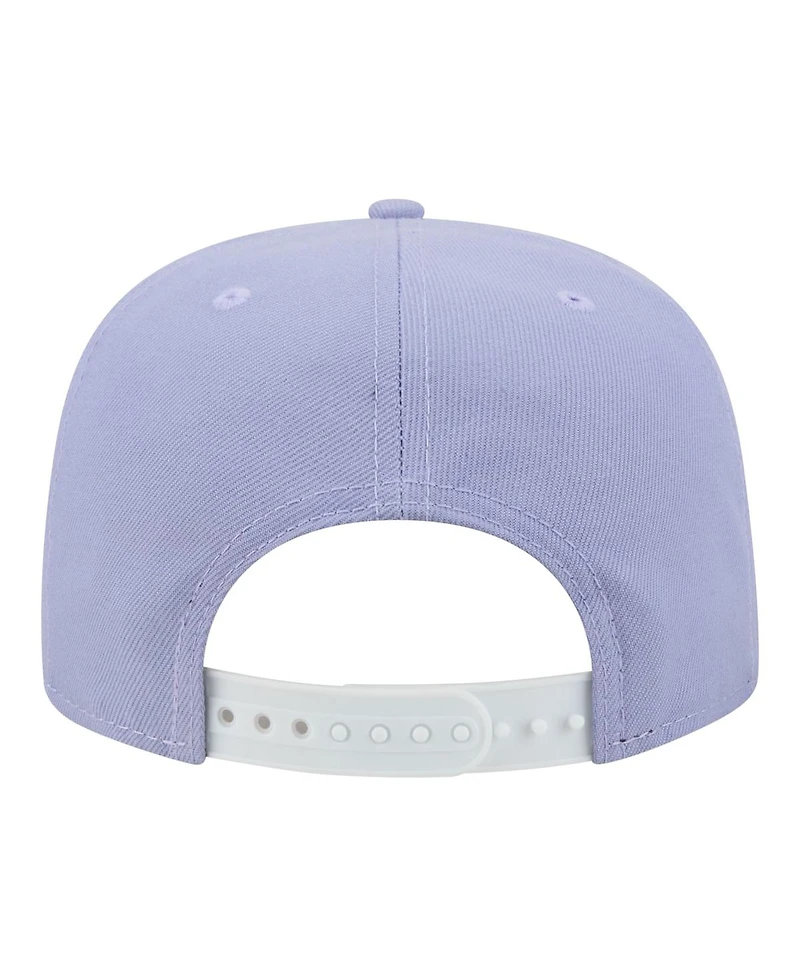 New Era Men's Lavender Indianapolis Colts Bloom A-Frame 9FIFTY Snapback Hat