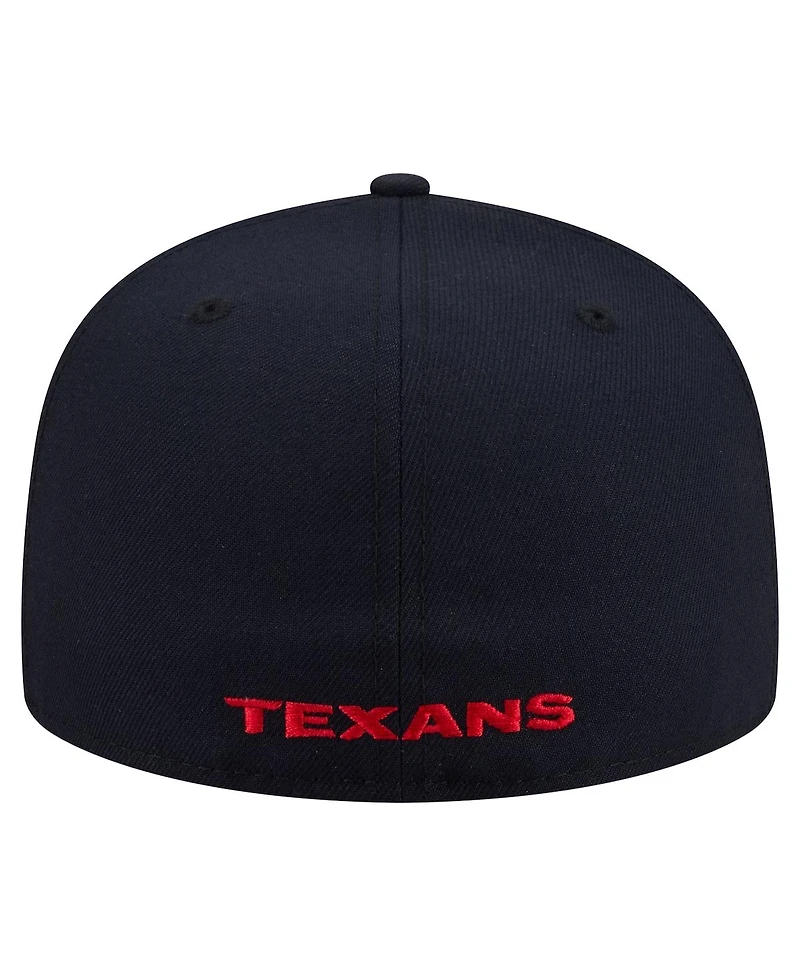 New Era Men's Navy Houston Texans 59FIFTY Fitted Hat