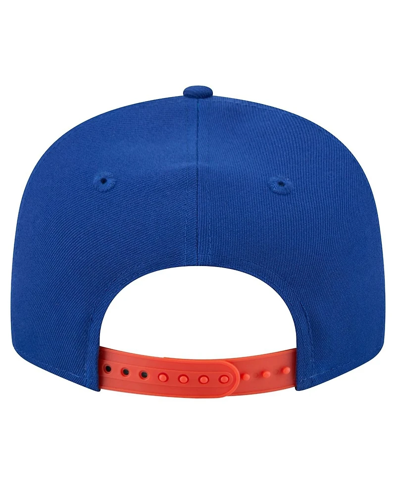 New Era Men's Royal Denver Broncos Core Team Script 9FIFTY Snapback Hat