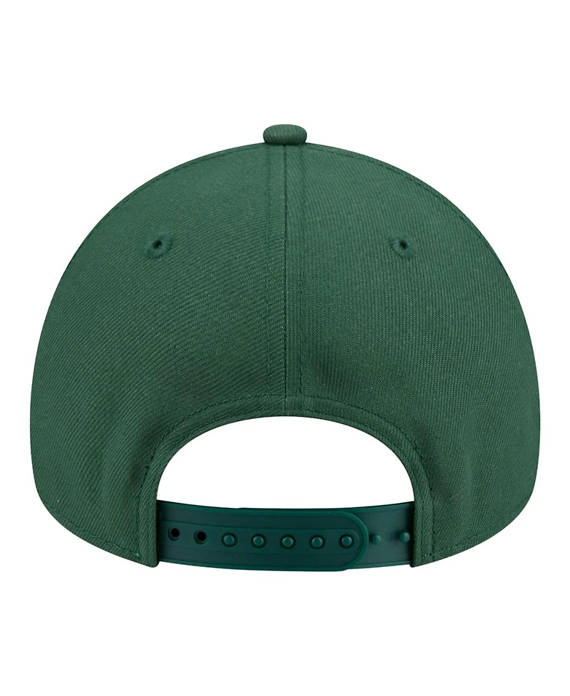 New Era Big Boys and Girls Green Green Bay Packers 9FORTY A-Frame Adjustable Hat