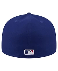 New Era Men's Royal Los Angeles Dodgers Run Mascot 59FIFTY Fitted Hat