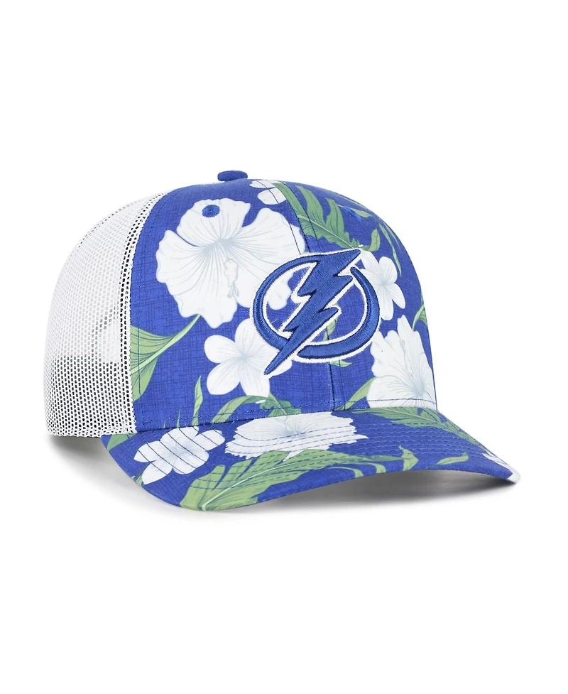 '47 Brand Men's Royal/White Tampa Bay Lightning Beach Side Adjustable Trucker Hat