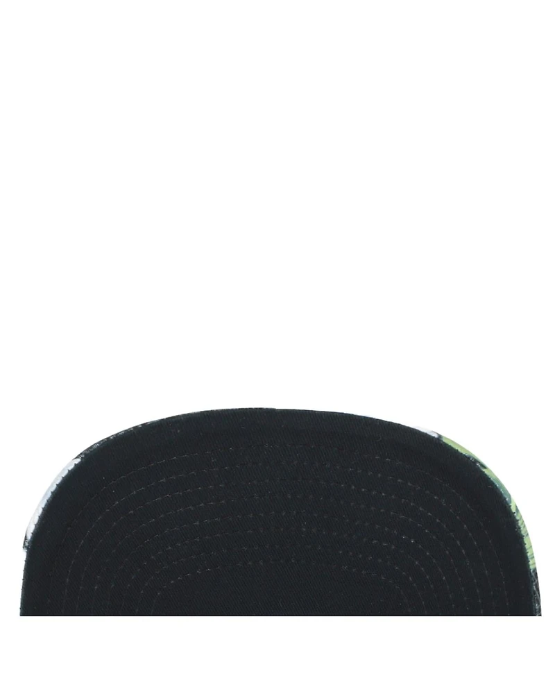 '47 Brand Men's Black/White Boston Bruins Beach Side Adjustable Trucker Hat