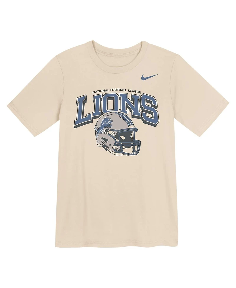 Nike Preschool Natural Detroit Lions Easy Lane T-Shirt