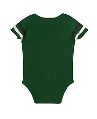 Outerstuff Boys and Girls New York Jets Up One 3 Piece Bodysuit Bib Booties Set